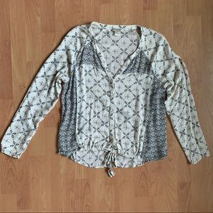 Lucky Brand Long Sleeve Blouse